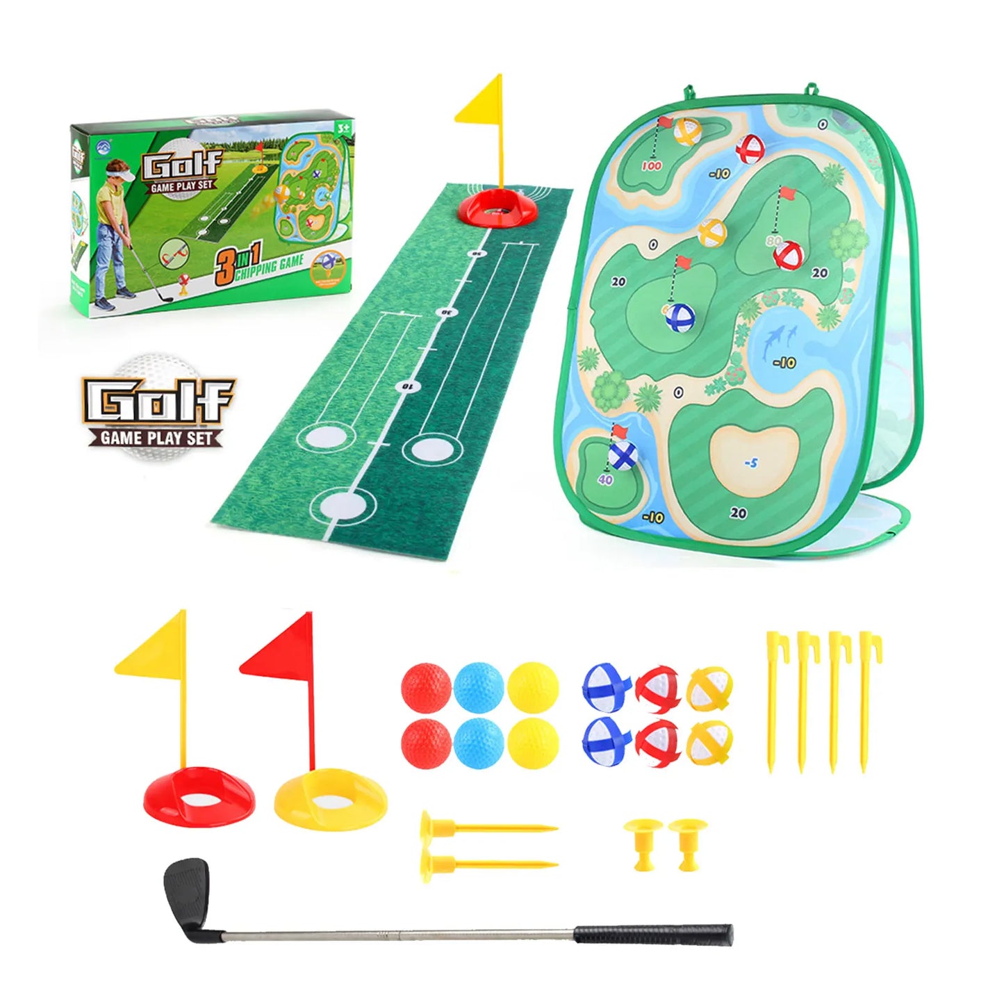 SwingFix Kids Chipping Mat Game