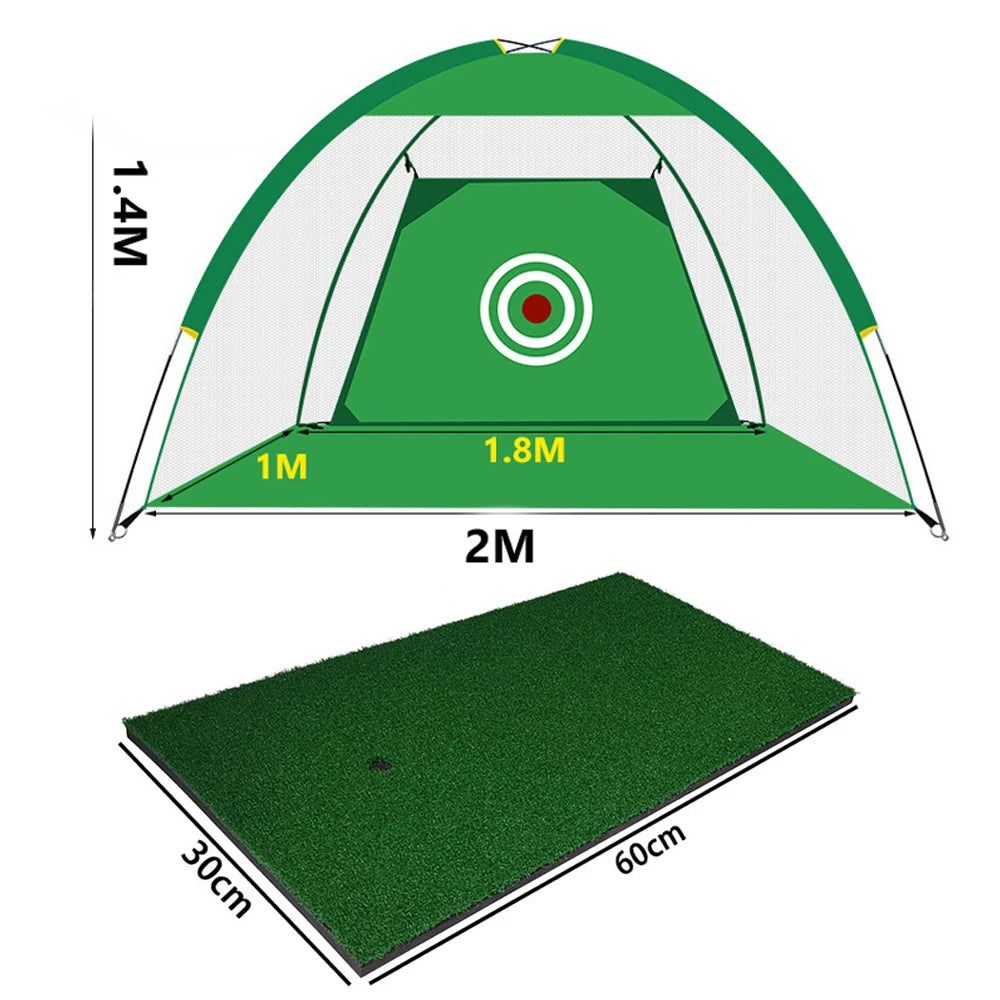 SwingFix Practice Net And Mat