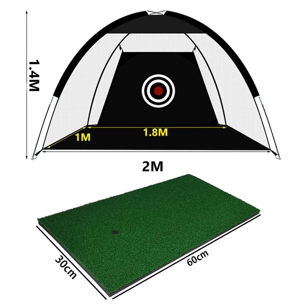 SwingFix Practice Net And Mat